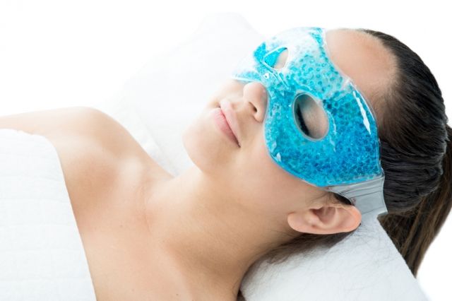 Die Masken für die Person germanija