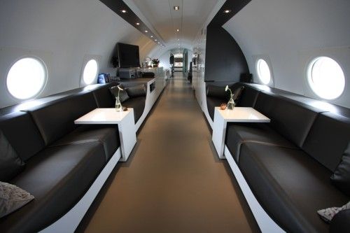 Luxuswohnung im Flugzeug