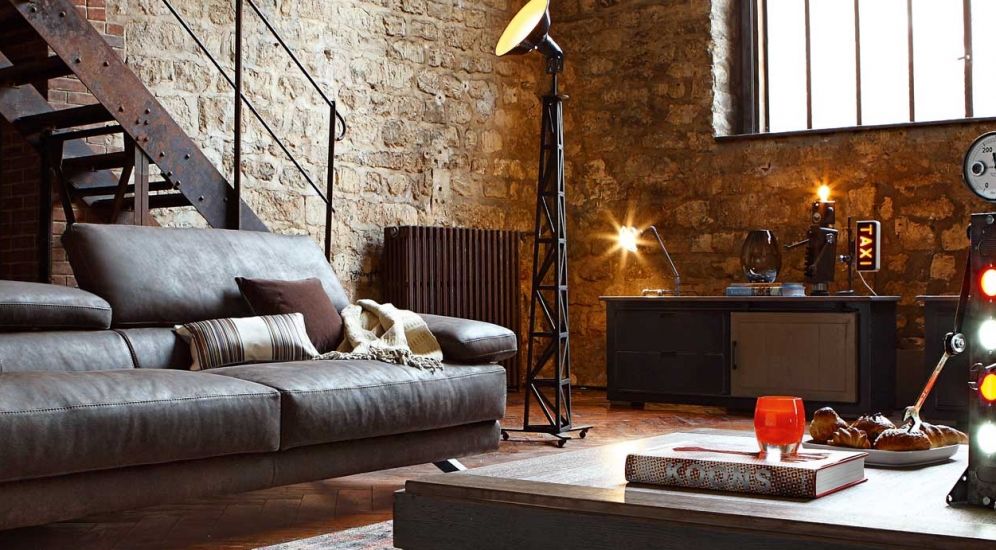 Vintage Industrial Room Design Vintage Industrial Room Design