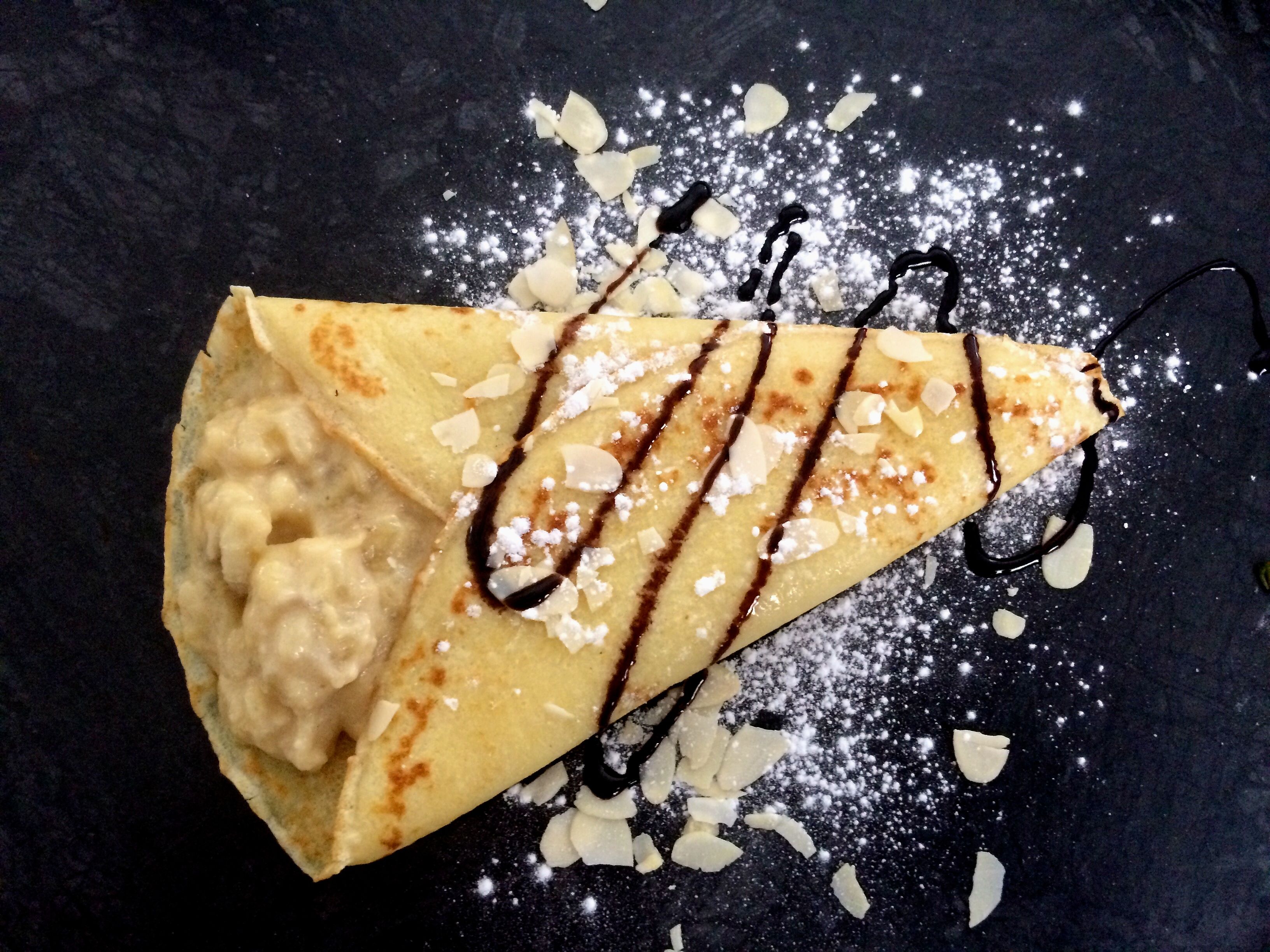 Crêpe mit karamellisierten Bananen | Stilpalast