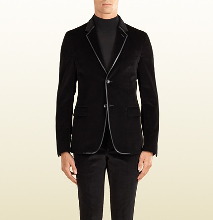 Gucci Stretch Velvet Anzug