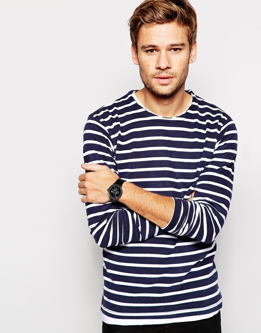 Selected Streifenshirt man