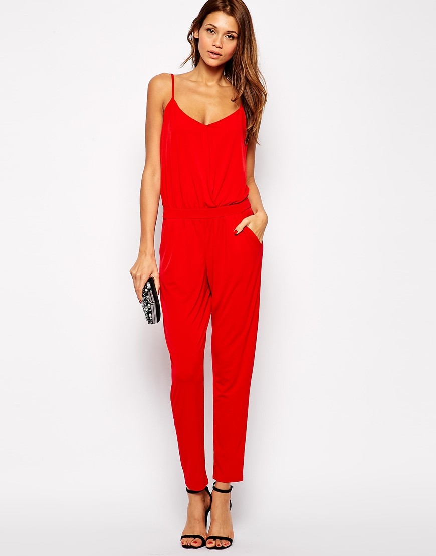 Lipsy Jumpsuit rot