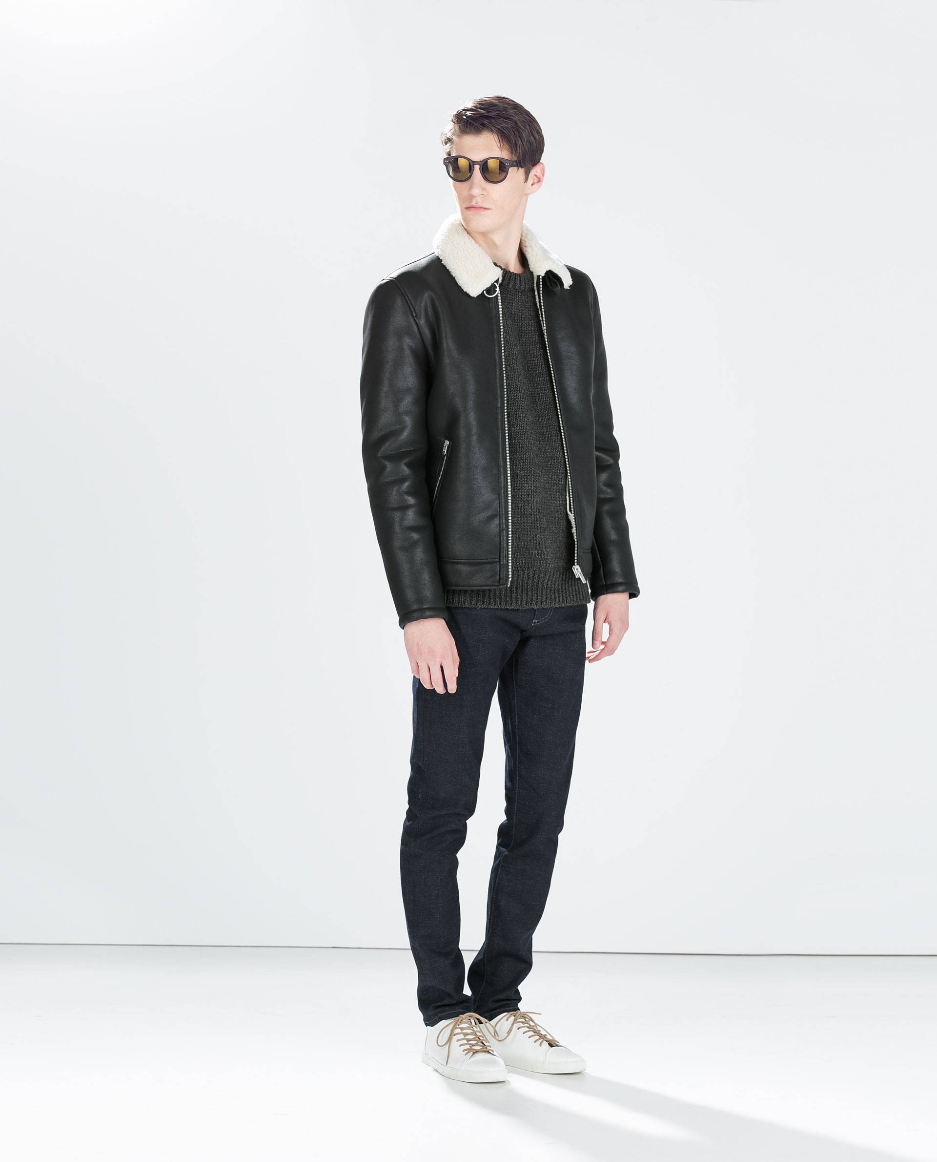 Zara Pilotenjacke Man