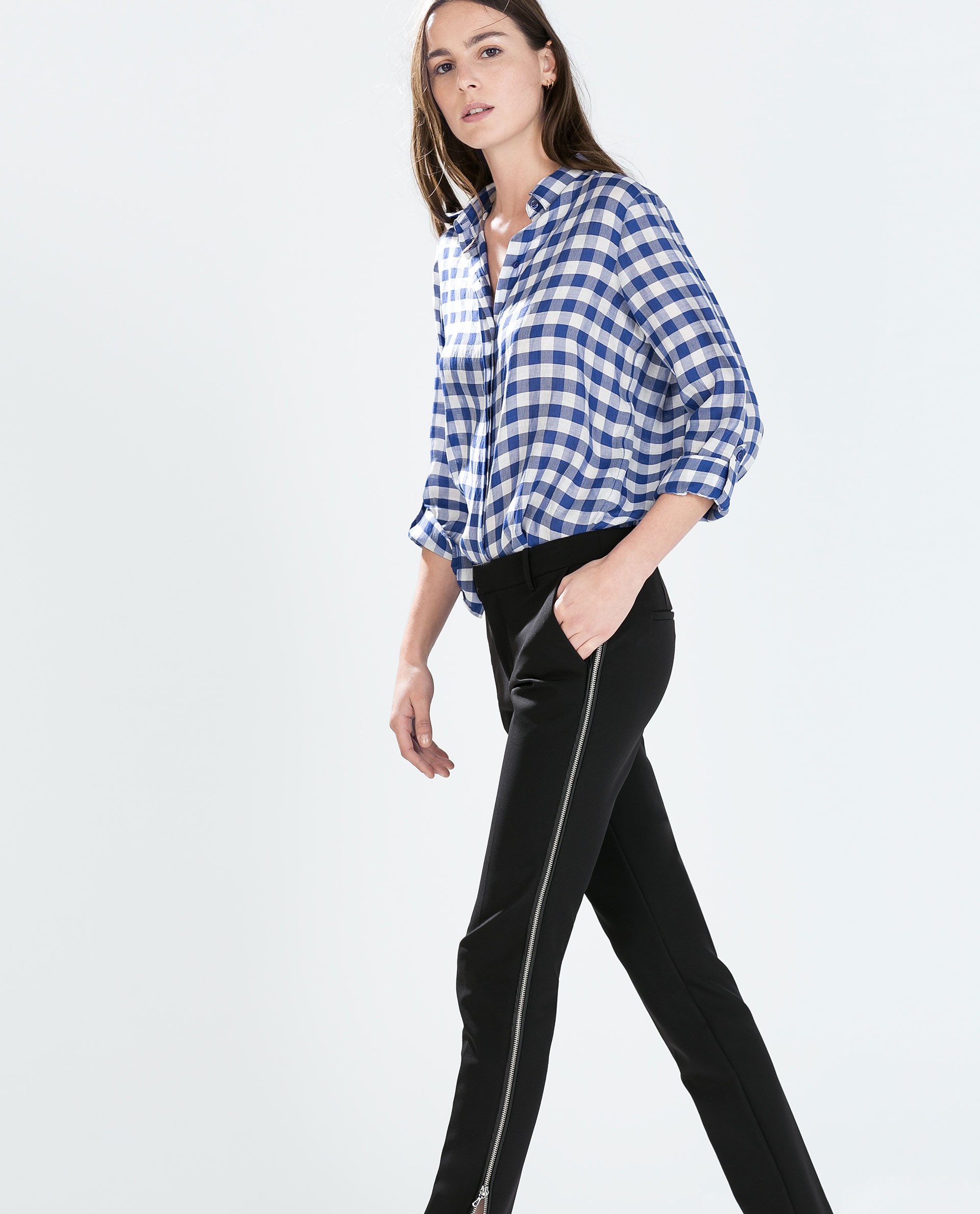 Zara Hose Reissverschluss