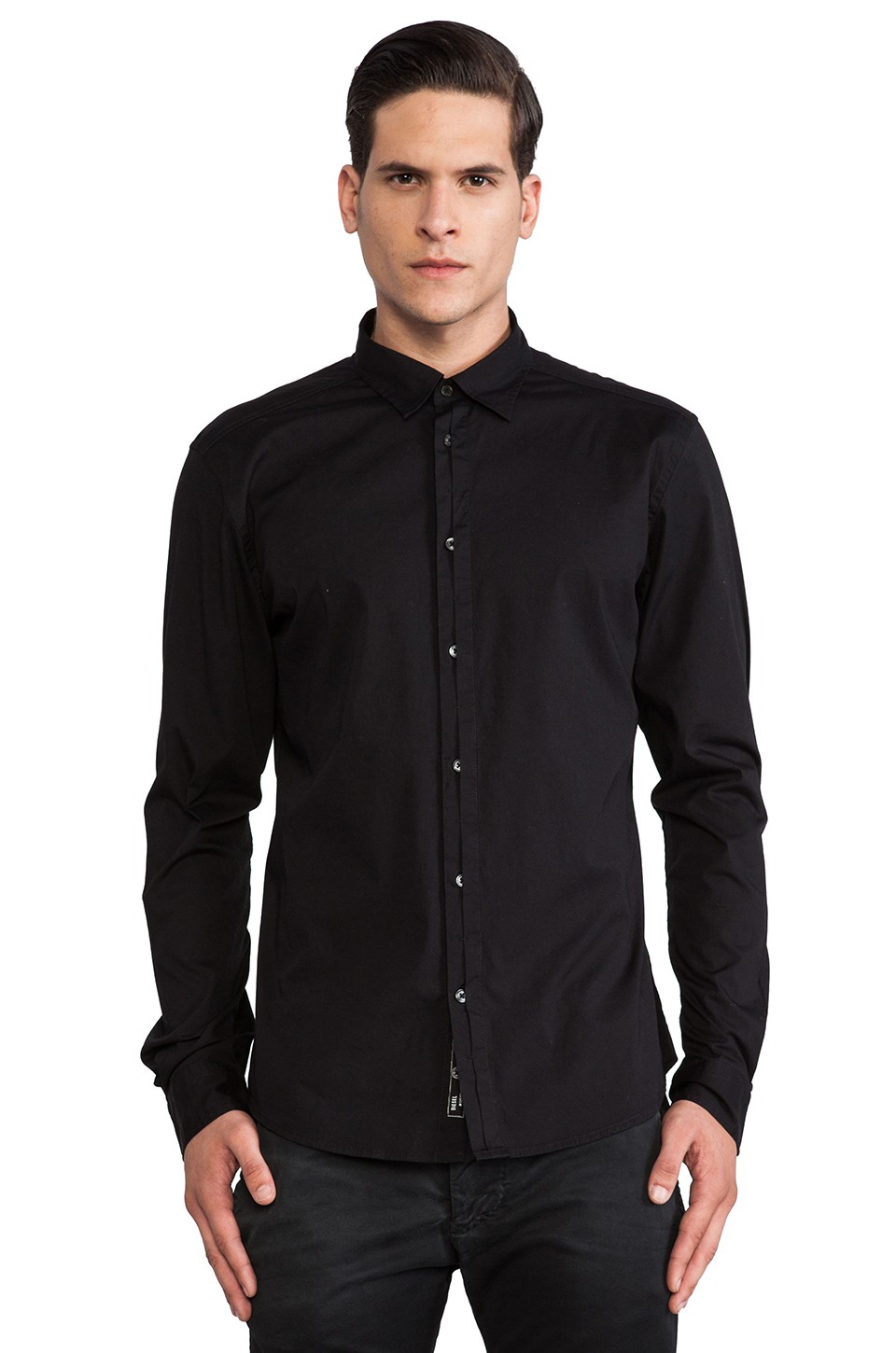 Diesel Hemd schwarz