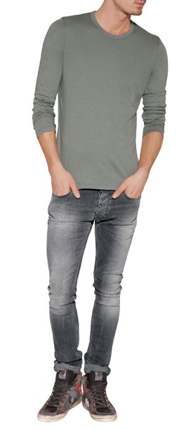 Majestic Shirt grün man