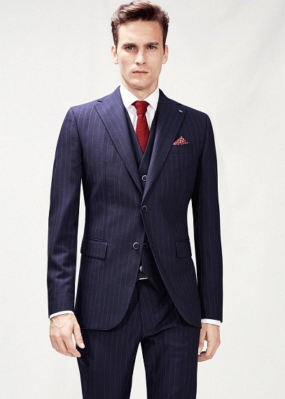 Mango Nadelstreifenanzug