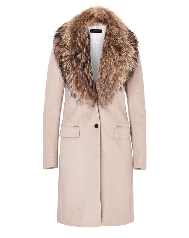 Mantel Pelzkragen Joseph