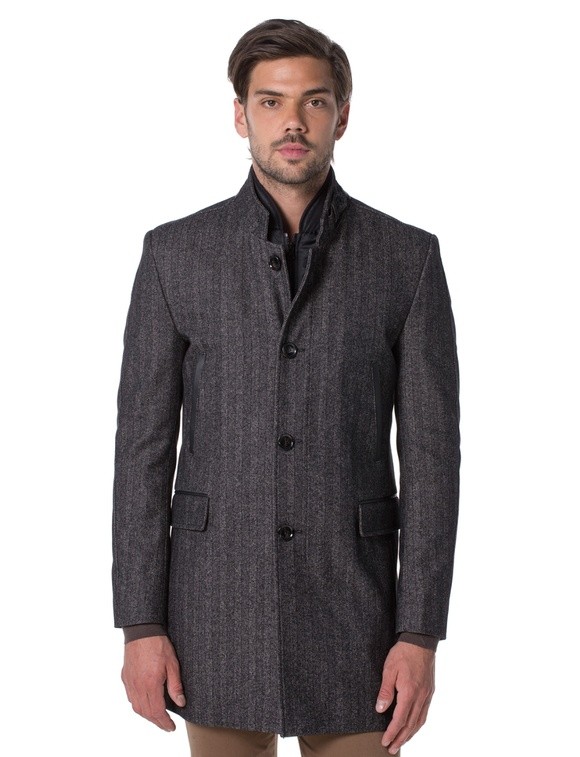 Paul Kehl Fischgrätmantel man