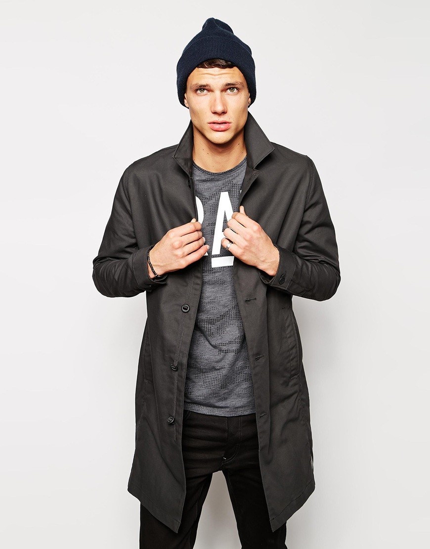 G-Star Trenchcoat schwarz