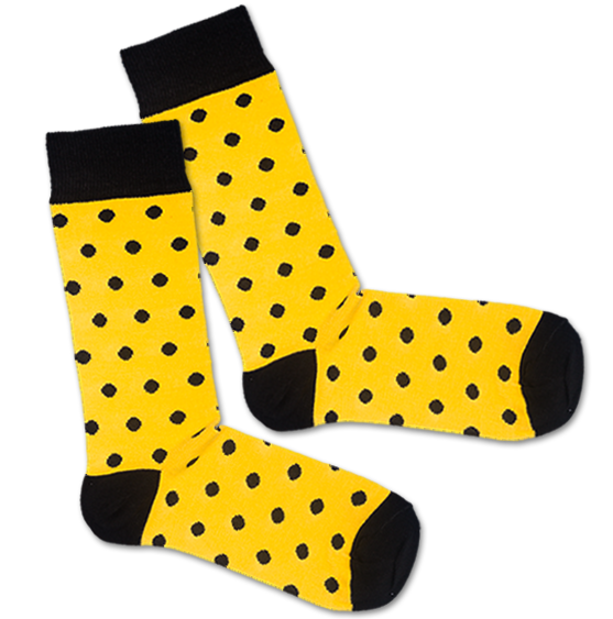 Socke Gelb
