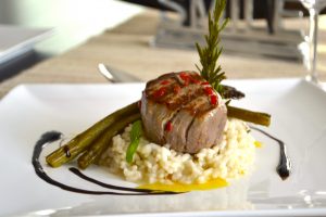 Lustvolles Dinner for two