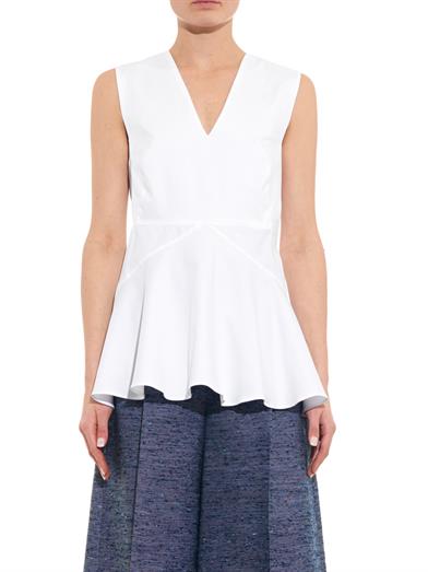 Top X-Frau Top ärmellos weiss Sportmax
