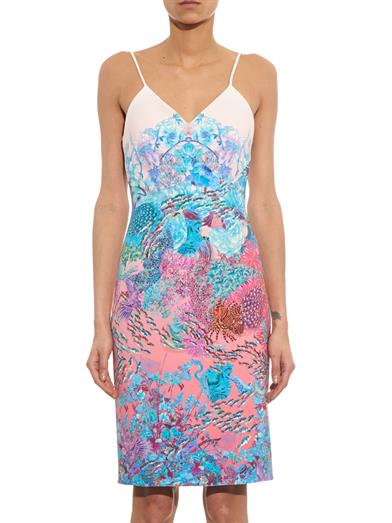 Kleid X-Frau Strandkleid Spaghetti-Träger Mary Katranzou