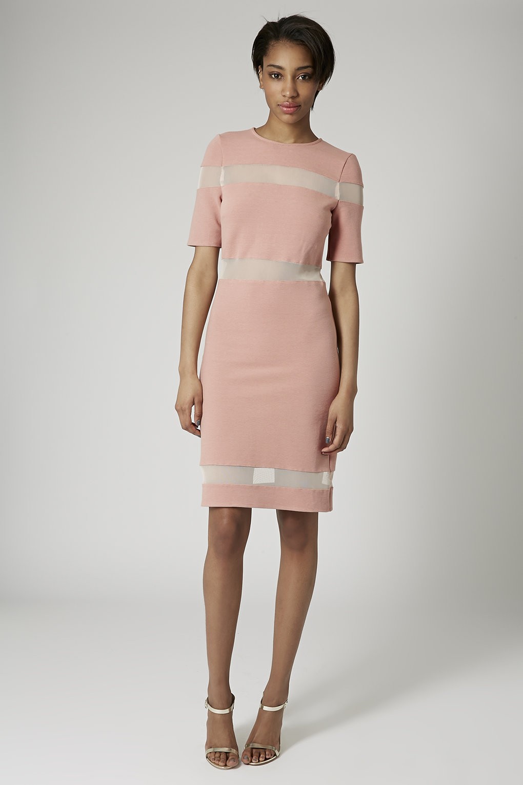 Kleid X-Frau Kleid rosa Topshop