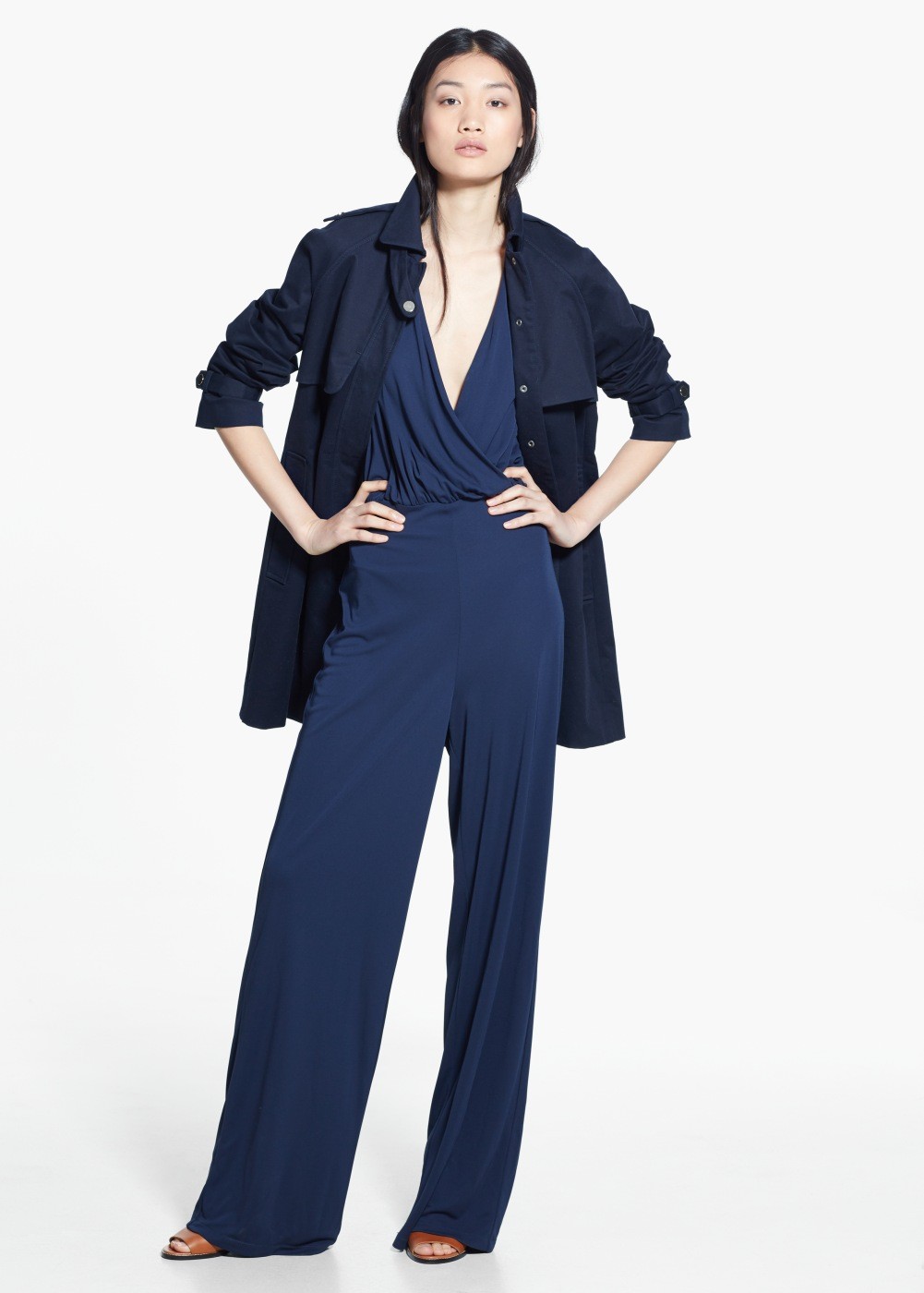 Overall X-Frau Overall Wickeloptik Mango