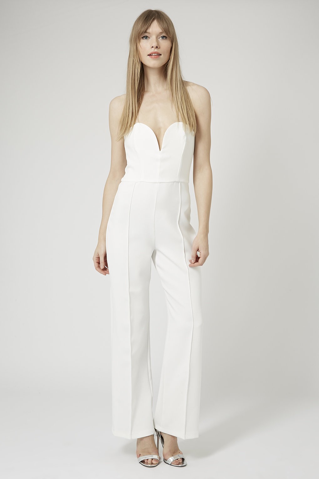 Overall X-Frau Overall weiss Topshop