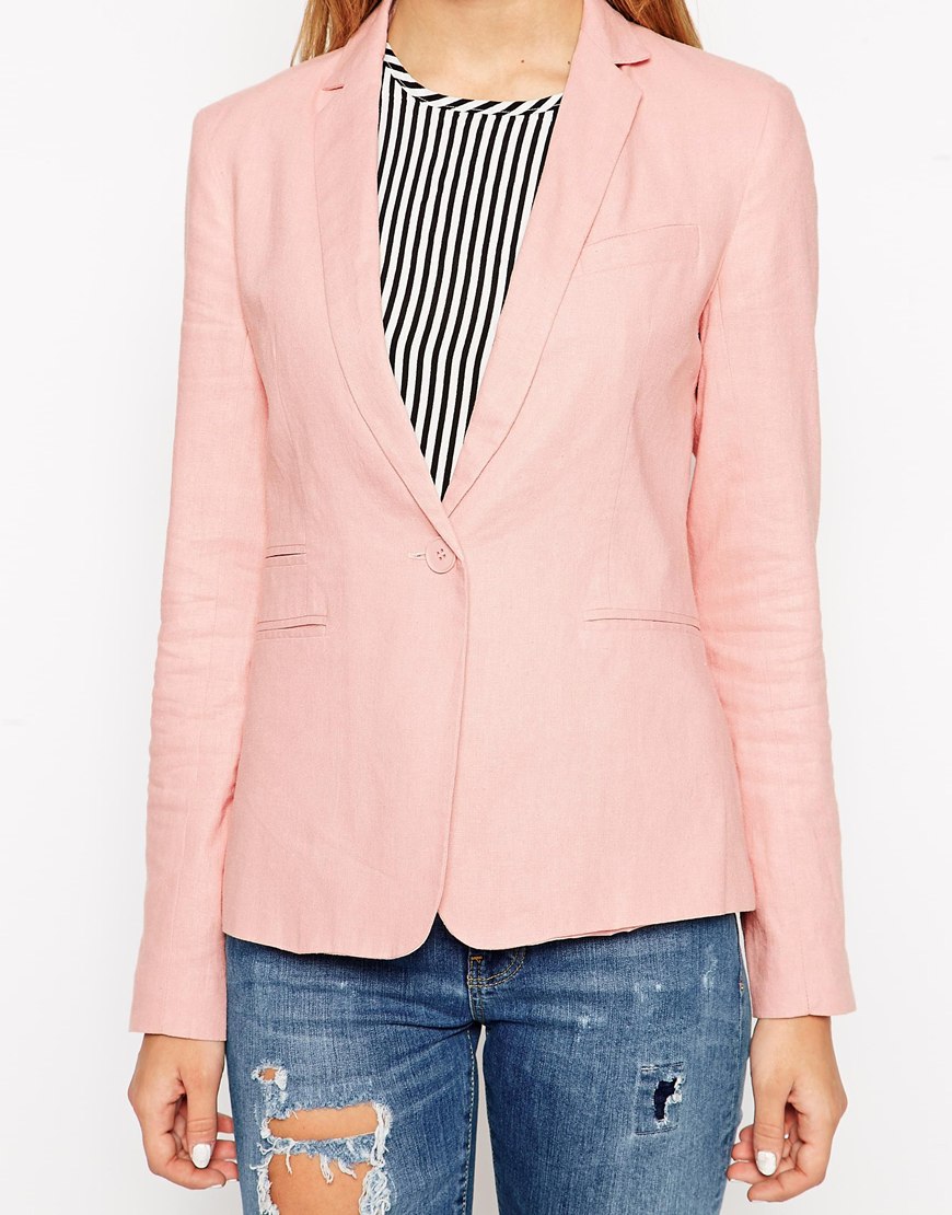 Asos Blazer rosa X-Frau