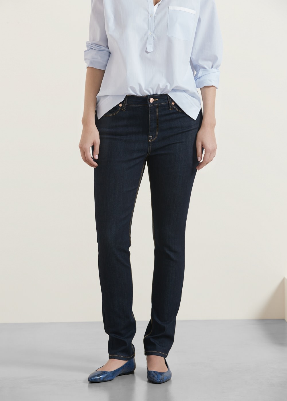 Jeans von Mango Violeta O-Typ
