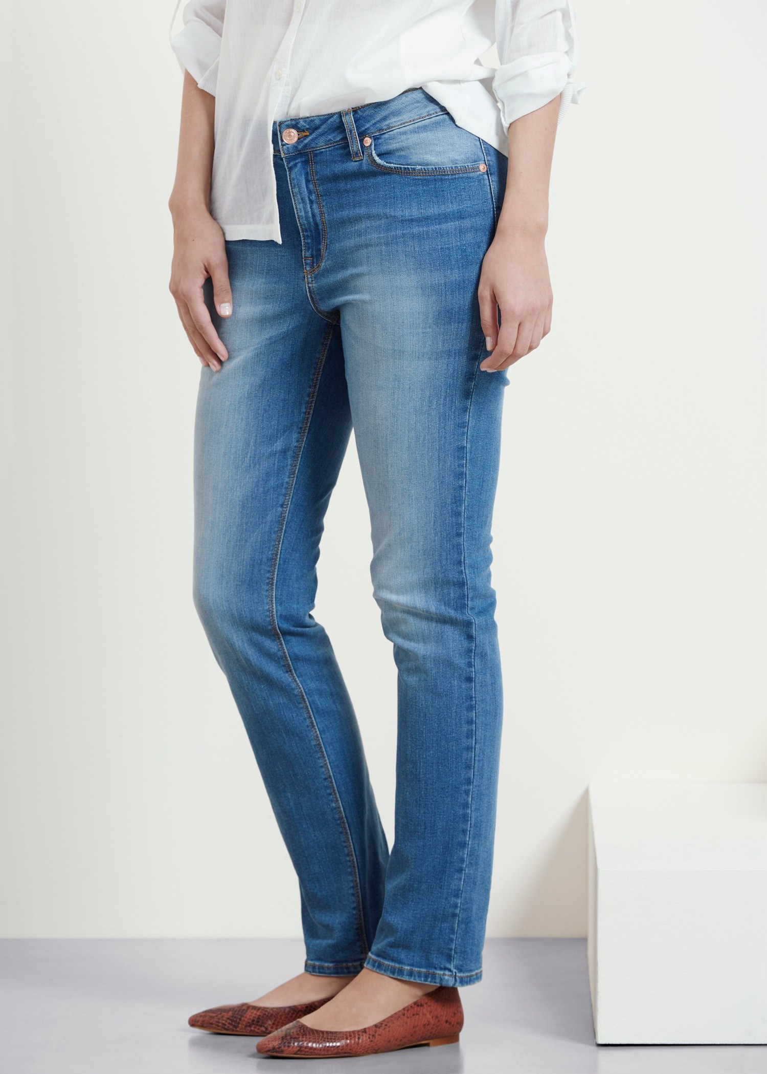 Jeans von Mango Violeta O-Typ