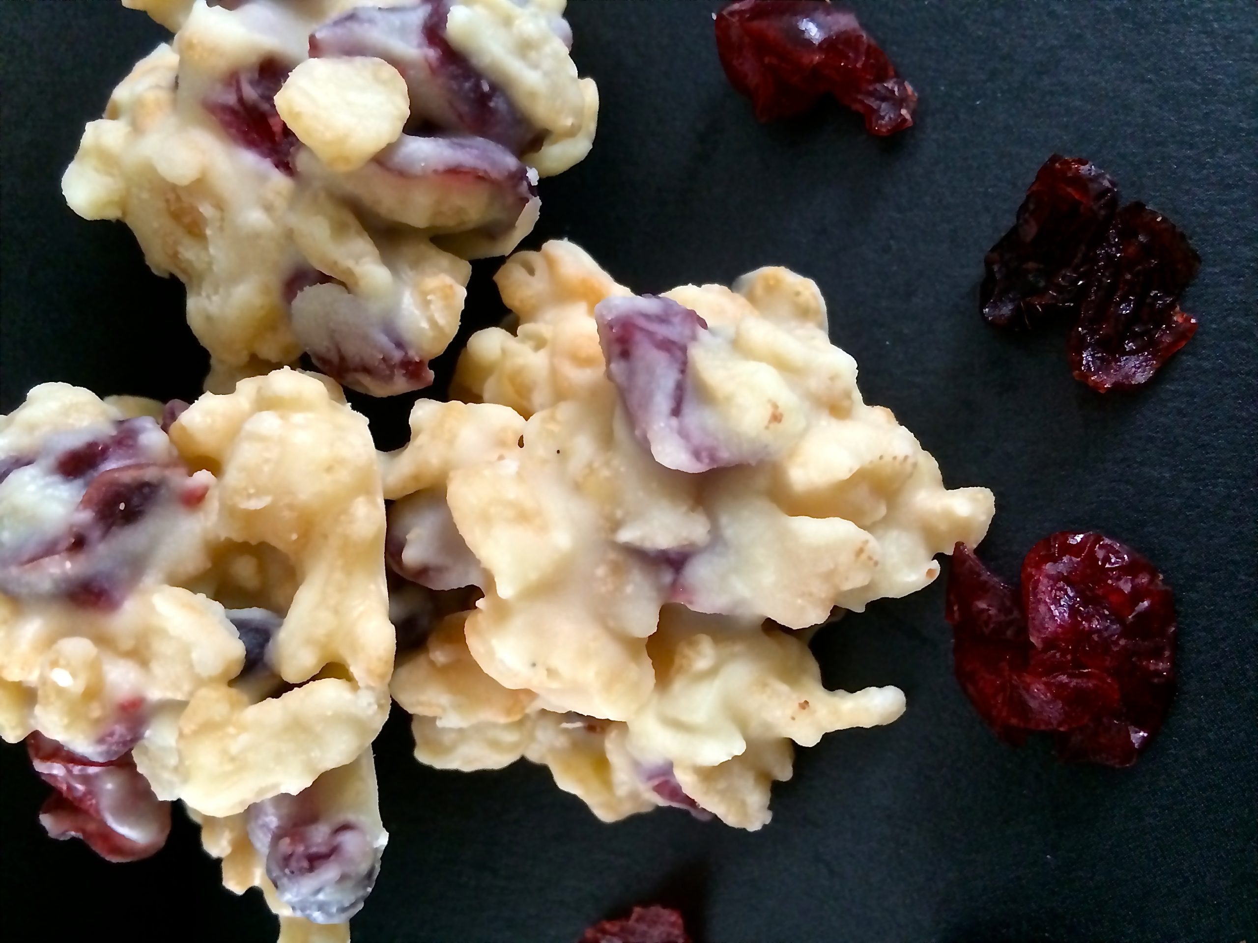 Schoko-Crispies mit Cranberries