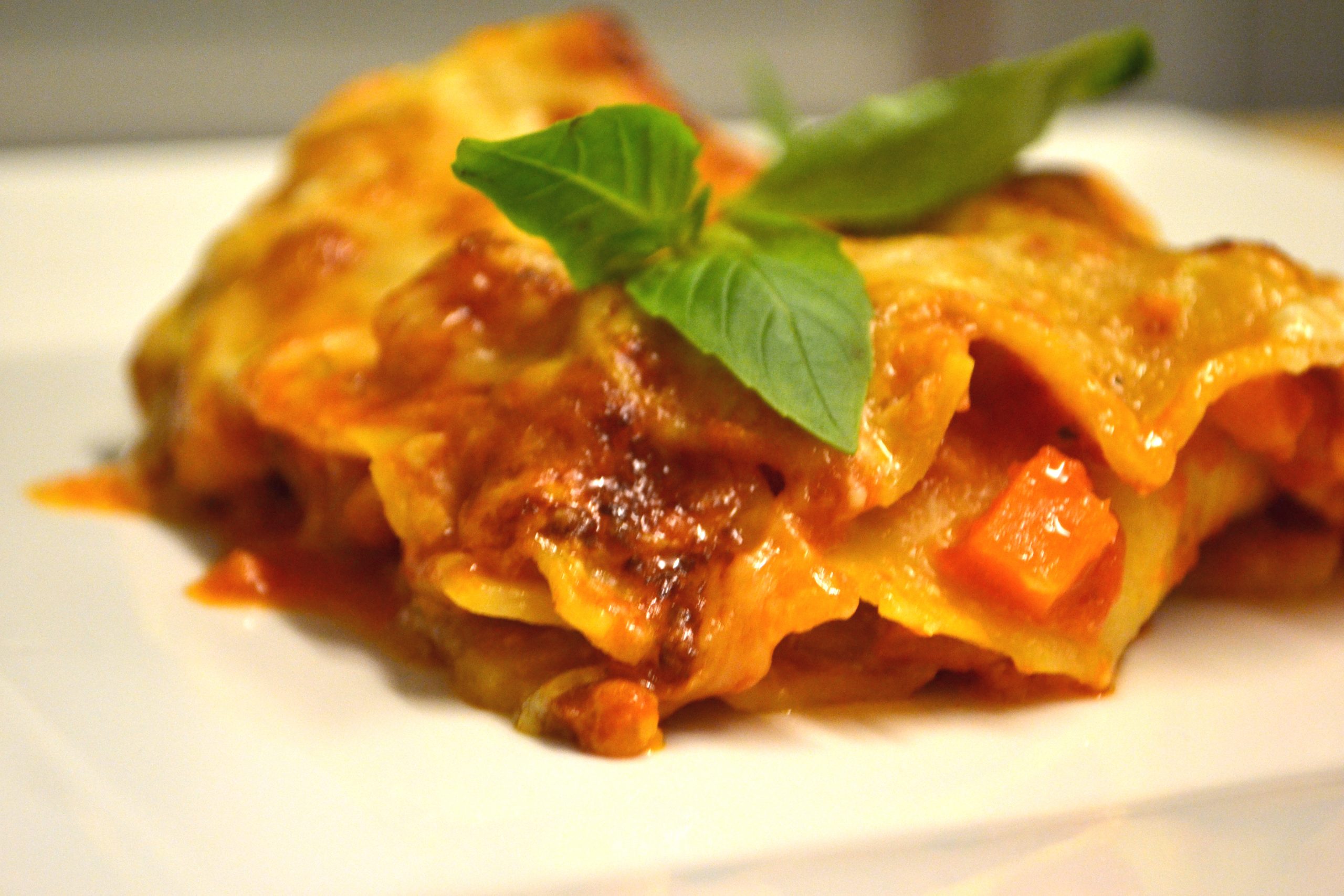 Kürbislasagne