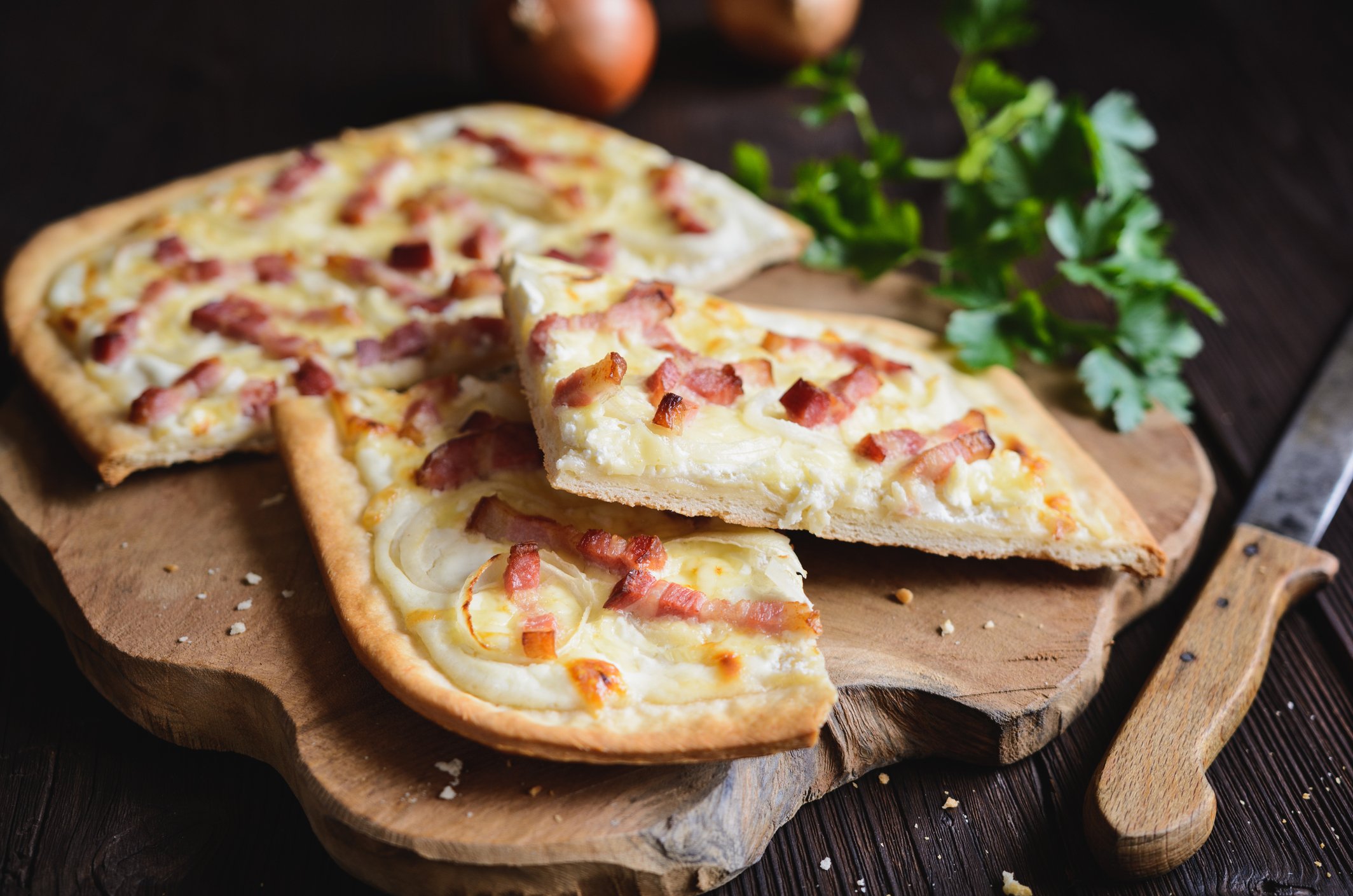 Die besten Flammkuchen-Rezepte