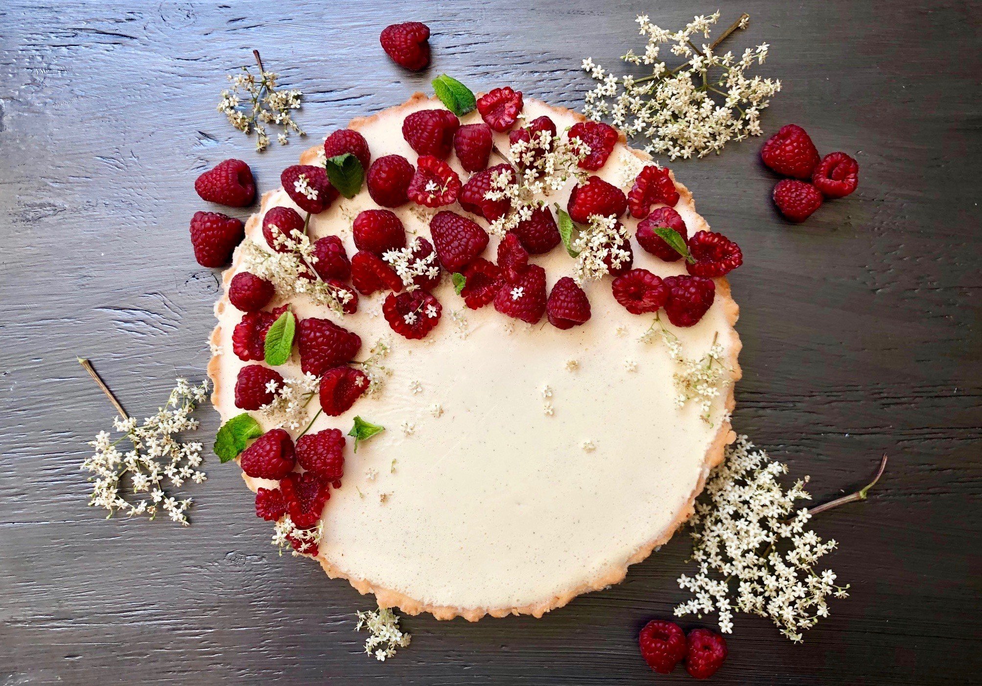 weltbester Kuchen mit Panna Cotta und Himbeeren.jpg