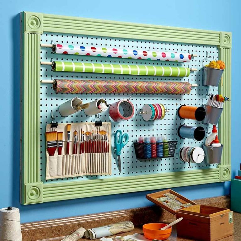Bastel Trend Pegboards DIY Projekte Mit Stecktafeln