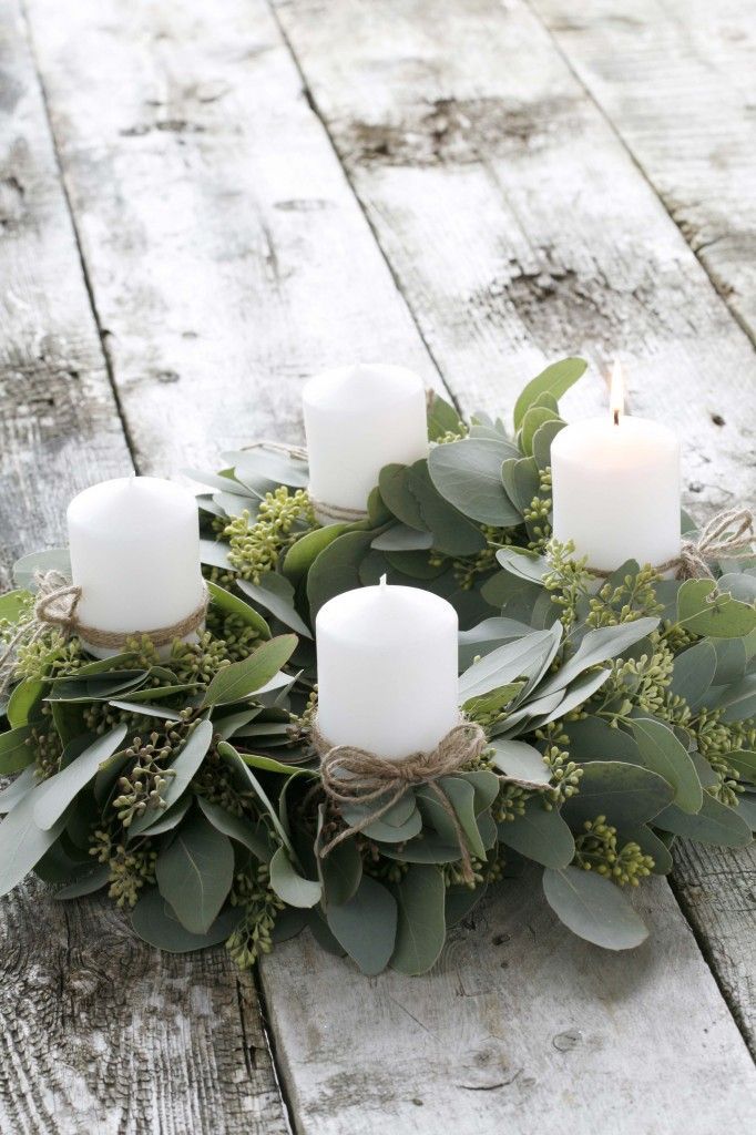 Die schönsten Adventskranz-Ideen zum Selbermachen