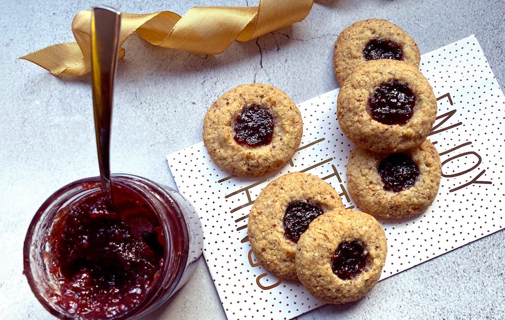 Köstliche Linzer-Plätzchen