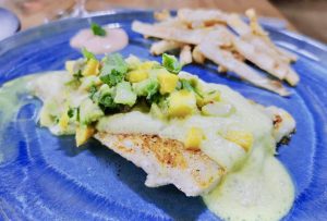 Exotischer und zarter Sommerhit mit Fisch