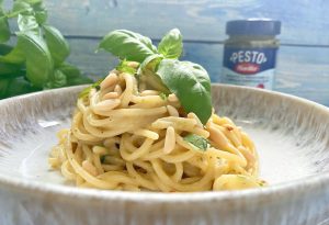 Köstlicher Pasta-Zauber mit cremigem Pestohit