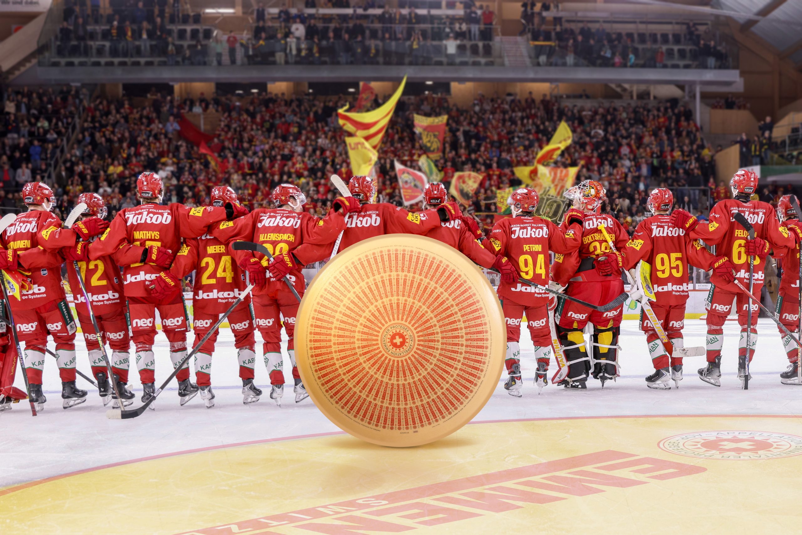 Emmentaler AOP trifft auf Hockey-Leidenschaft